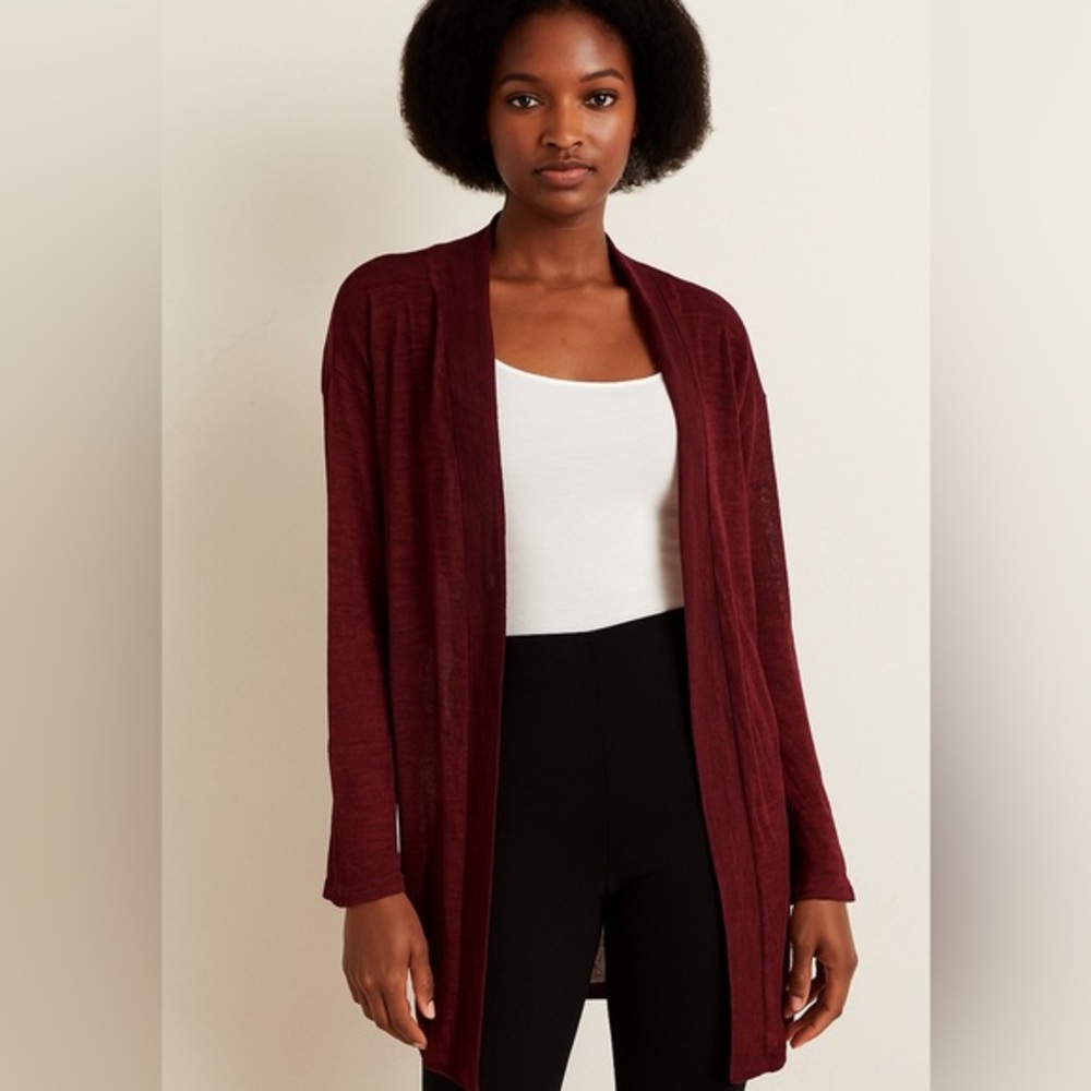 St. John's Bay open front long cardigan sweater